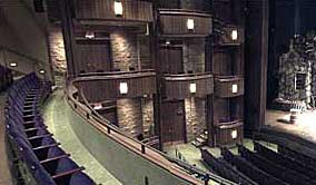 The view from the mezzanine